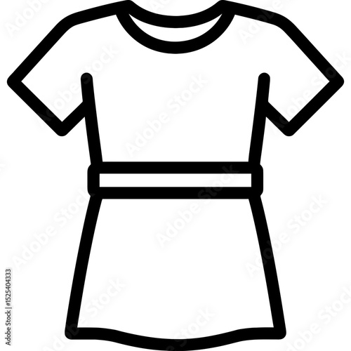 Minimalist Roman Tunic Icon