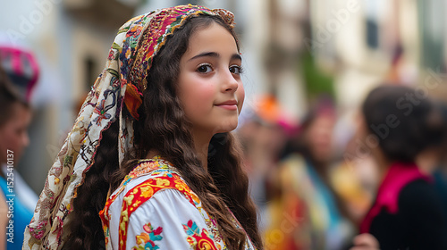 During the Romaria de Nossa Senhora da Agonia, the streets of Viana do Castelo come alive with a dynamic religious procession featuring participants dressed in ornate traditional costumes.