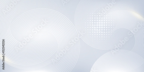Wallpaper Mural Abstract grey background with dynamic circle lines. Torontodigital.ca