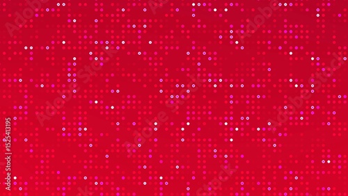 light abstract red background digital technology dotted lines pattern illustration