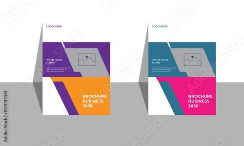 Brochure business cover page design