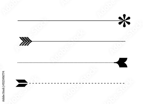 Set of Line Devider - Cutting Lines