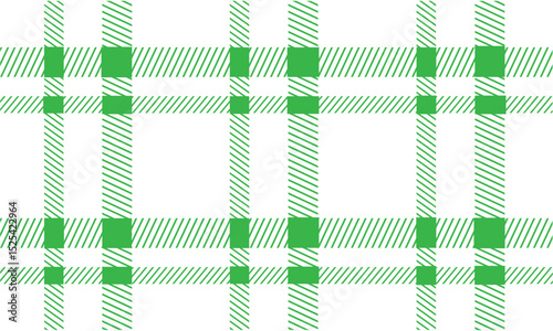 Colored check texture tartan, Mexico pattern fabric textile. Designer vector background plaid seamless in white and grey colors.