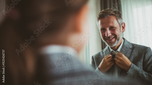 Loving Moments Between Father and Child on Father’s Day, A warm and emotional capture of a father sharing a heartfelt moment, highlighting unconditional love and closeness. stock image, Father's Day
