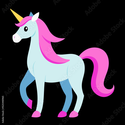 vector illustration of a horse