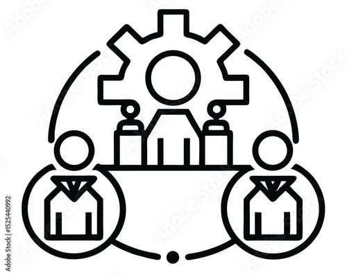 Family house symbol for real estate concept