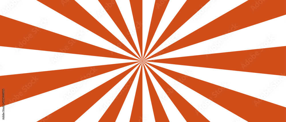 Fototapeta premium Abstract high-energy radial burst design with bright yellow and white wavy stripes. Symmetrical curved segments, a hypnotic, sunburst optical illusion. Swirling motion dynamic vintage pop-art