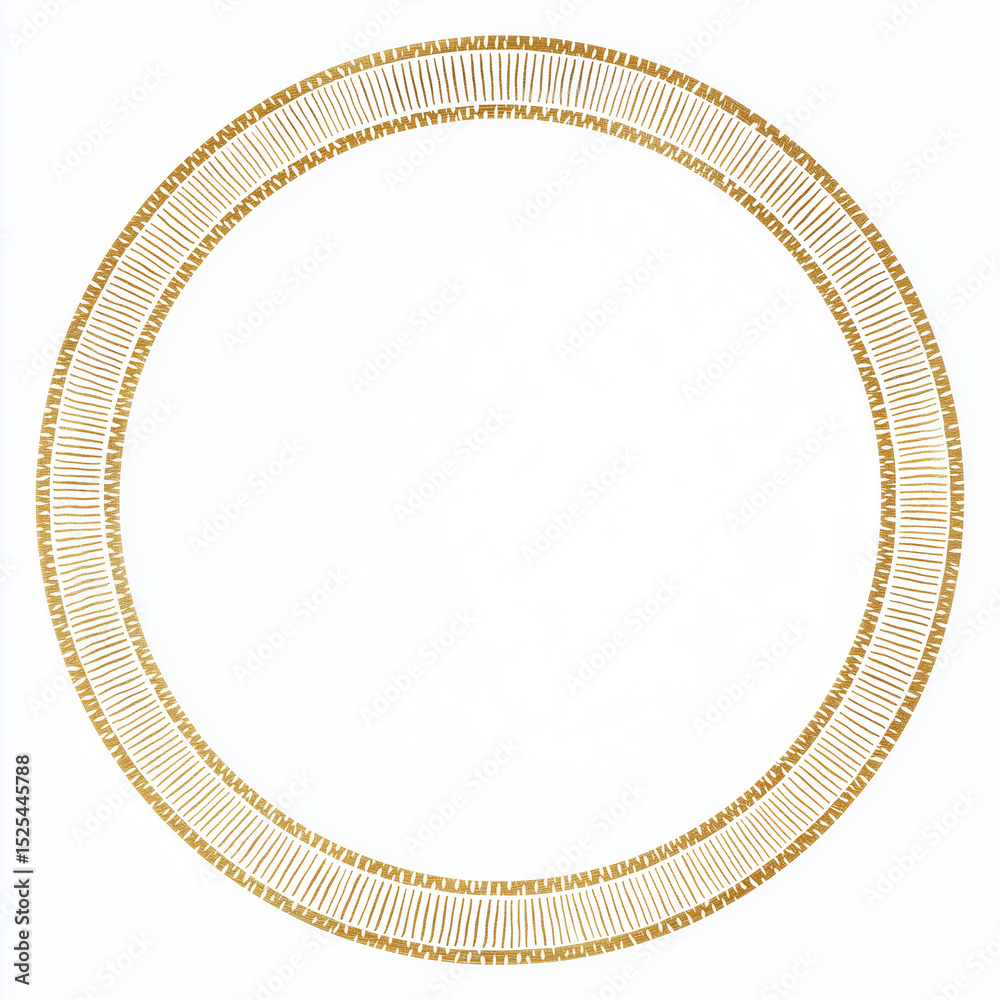 Golden Circle Frame Design , isolated on white background png Golden Circle Frame Design , isolated on white background png