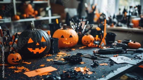 Spooky Halloween Jack-o'-lanterns Crafts