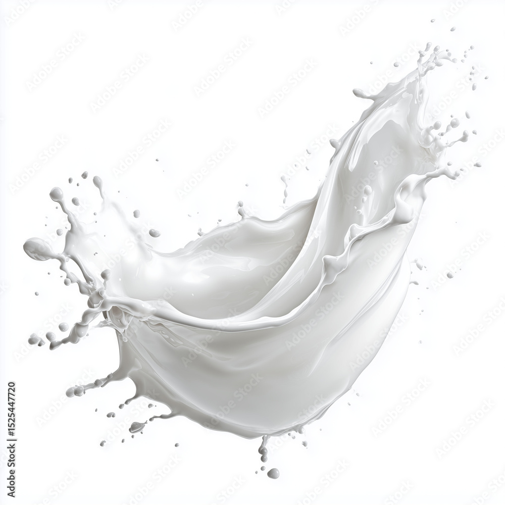 Milk Splash - A Delectable Dairy Delight , isolated on white background png Milk Splash - A Delectable Dairy Delight , isolated on white background png