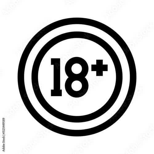 18+ Film Icon