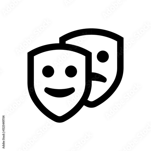 Theater Mask Icon