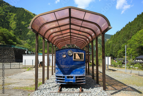兵庫県朝来市　神子畑選鉱場跡　明神電車