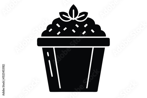 compost vector icon 