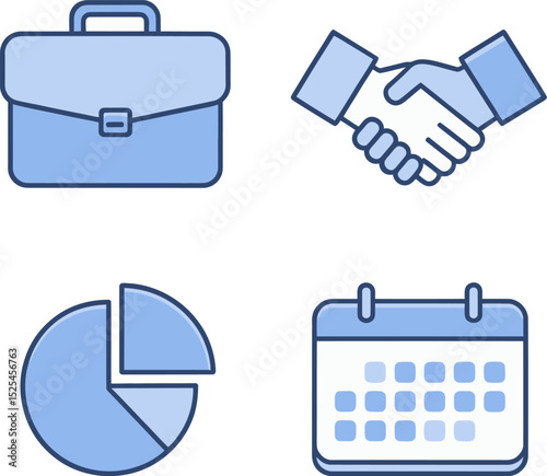 Logistics delivery icons. Shipping truck, warehouse, tracking package, and final destination marked delivery options  