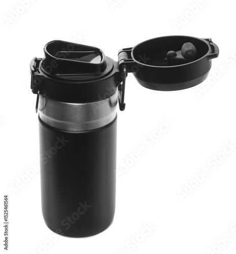 Wallpaper Mural Coffee thermo mug isolated on white background Torontodigital.ca
