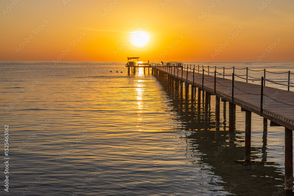 Fototapeta premium Sunrise, Red Sea