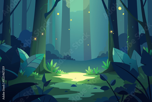abstract background with stars