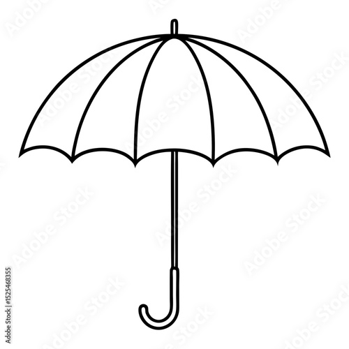 umbrella isolated on white background