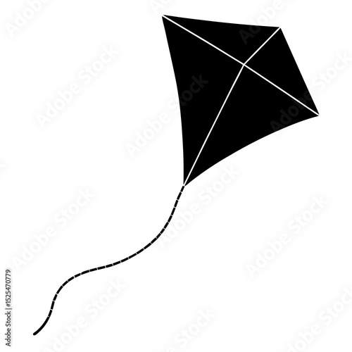 kite flying in the sky