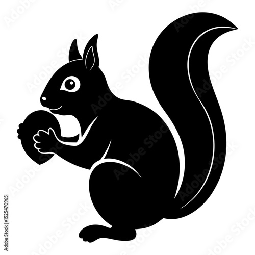 squirrel with nuts