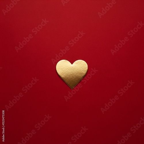 red hearts on a red background