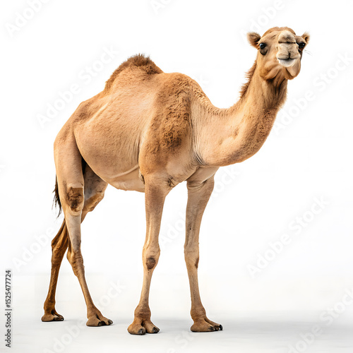 camel isolated on white background