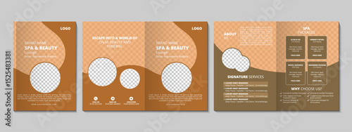 Spa Center Bifold/Letter Brochure Template