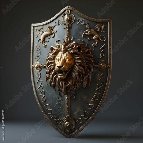 Magnificent Shield isolated