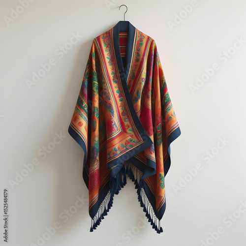 Magnificent Wrap Poncho isolated