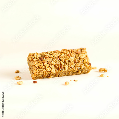 So sweet Nutty Bars Granola isolated