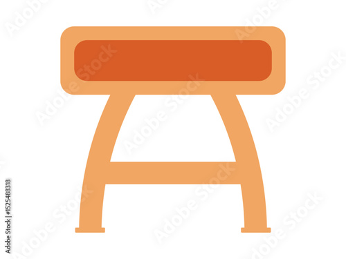 vector illustration furniture stool icons