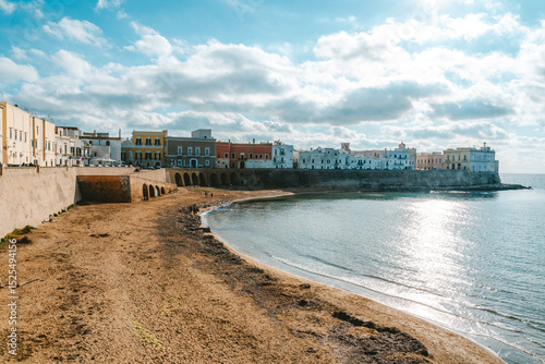 Fototapeta Naklejka Na Ścianę i Meble -  Gallipoli, Puglia, Italia, Tourist Destination.