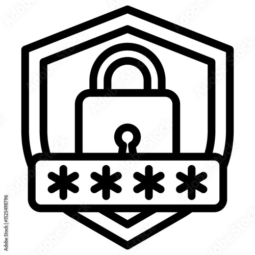 Password Protection Icon