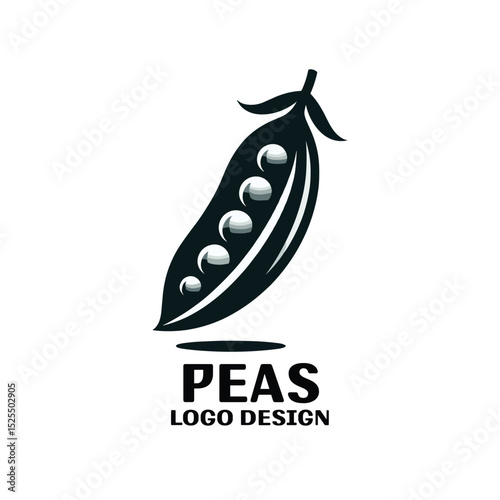 Peas Vector Logo Design