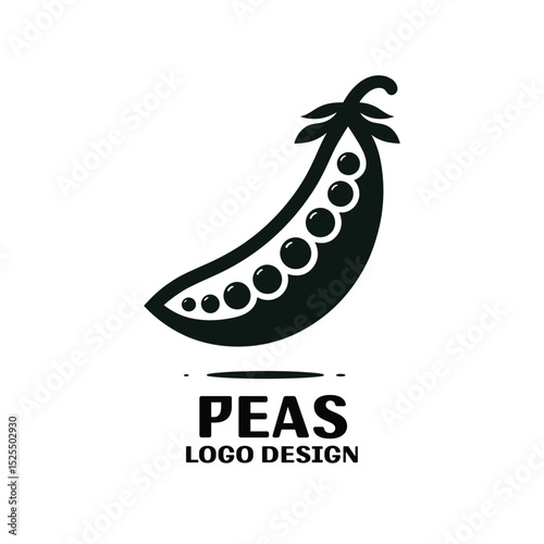 Peas Vector Logo Design