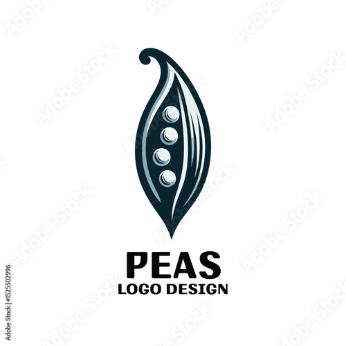 Peas Vector Logo Design