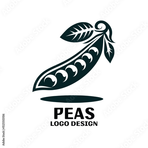 Peas Vector Logo Design