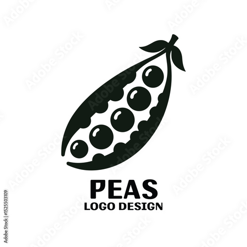 Peas Vector Logo Design