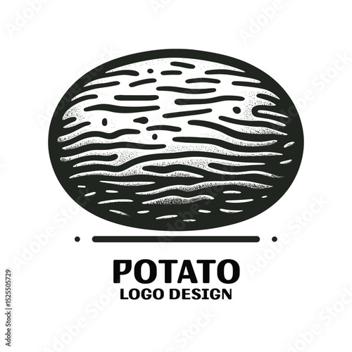 Potato Vector Logo Design