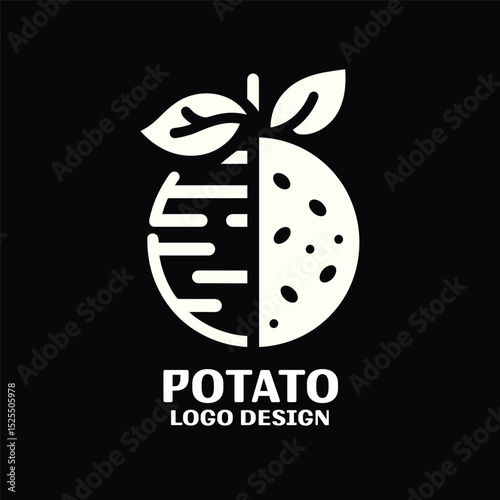 Potato Vector Logo Design