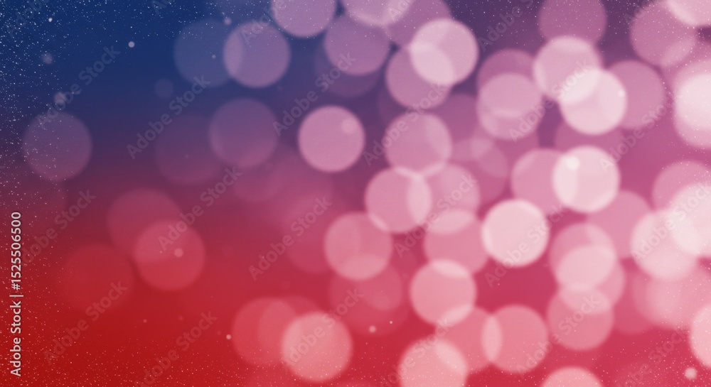 Obraz premium Abstract Red Blue Pink Bokeh Lights Background