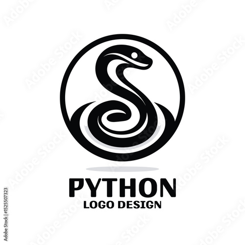 Python Vector Logo Design