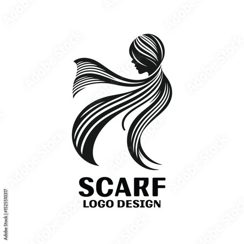 Scarf Vector Logo Design