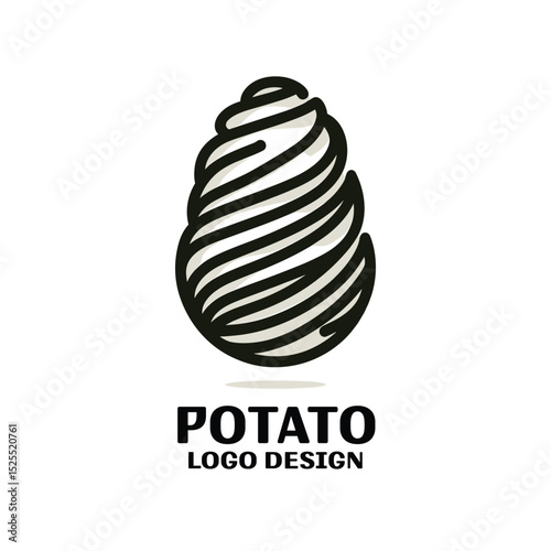 Potato Vector Logo Design