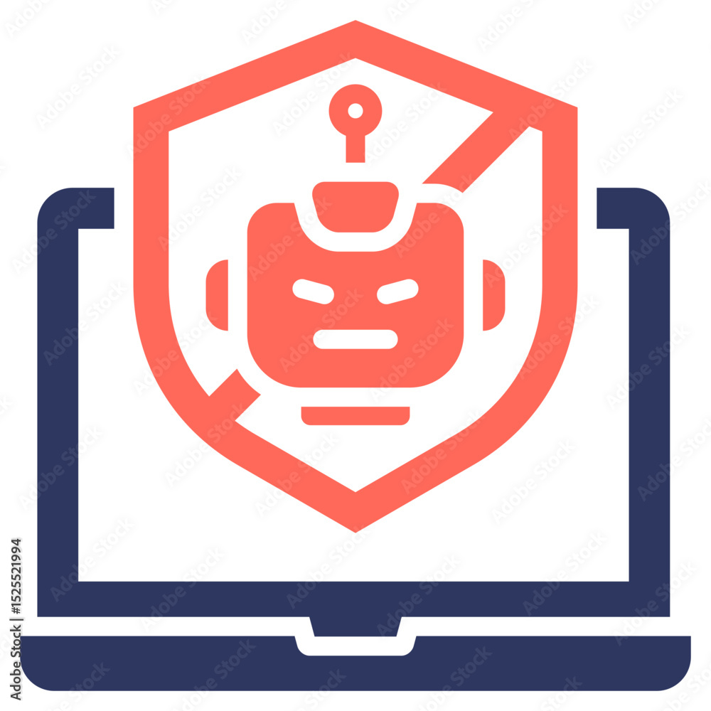 Obraz premium Botnet Icon