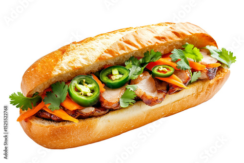 sandwich on a transparent background