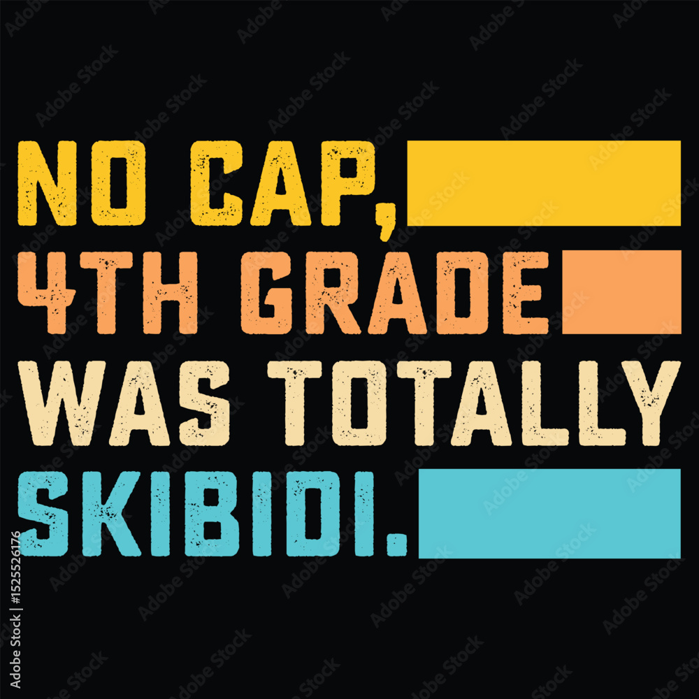 Fototapeta premium Skibidi Teacher Student T-Shirt 4