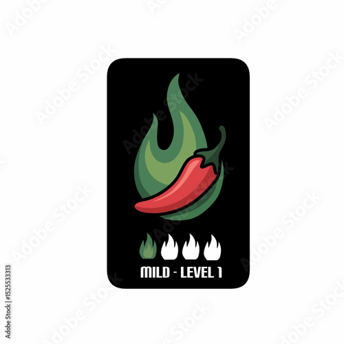 Mild Chili Pepper Level 1 