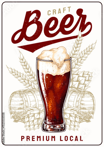 Craft beer in a cozy spot